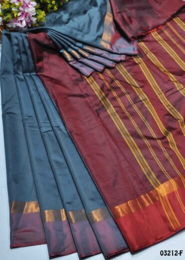 Divyasri -03212-F  Grey Color Traditional Look Aura Silk Sarees CM1360551 (RR1E)