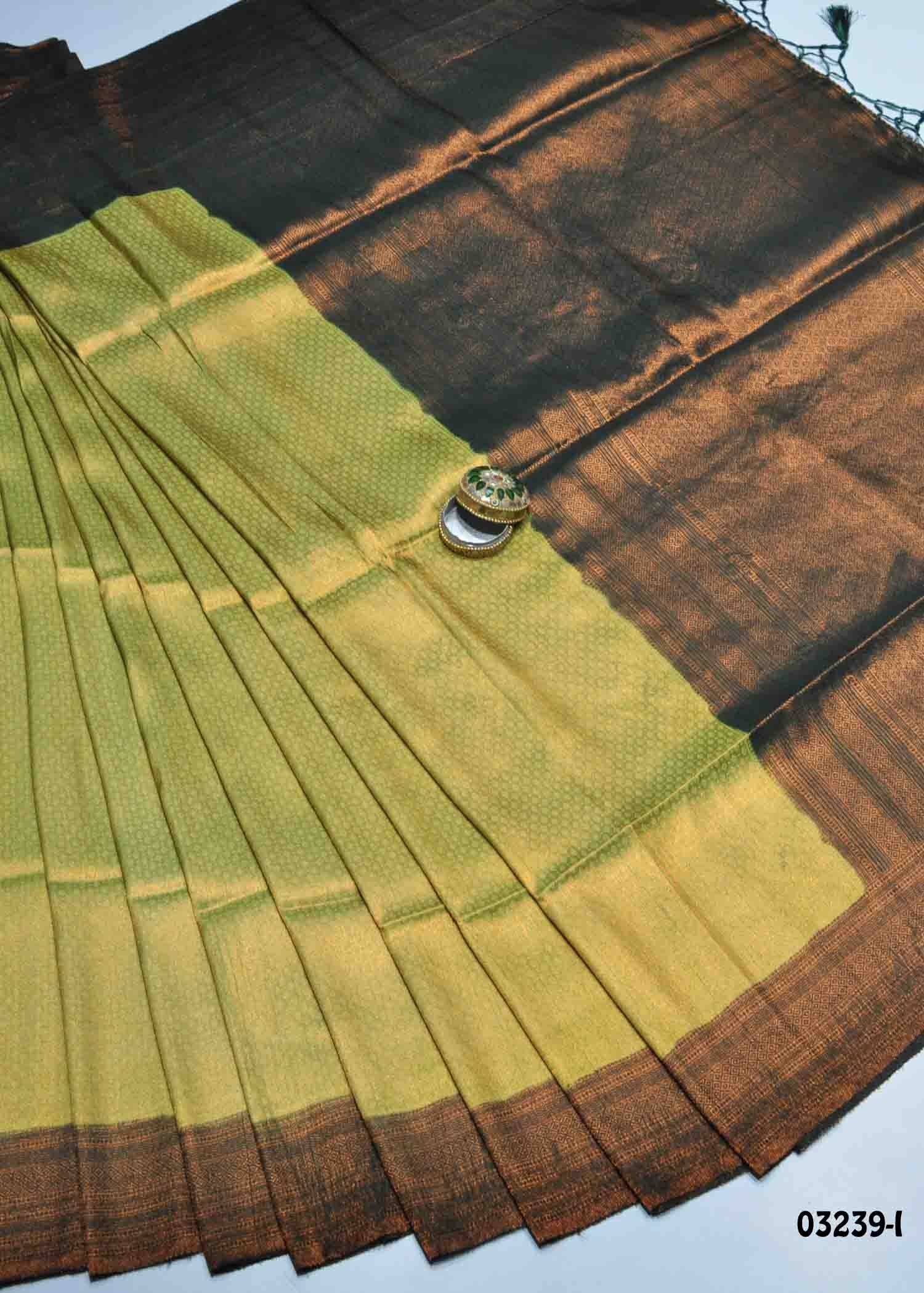 Anajali -03239-I Green Color Traditional Wear Soft Silk Sarees CM1376969 (RR3C)