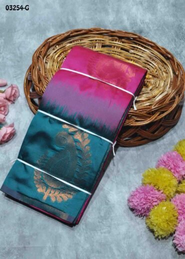 Thenmozhi -03254-G  Pink Color Traditional Banaras Sarees CM1377244 (RR2D)