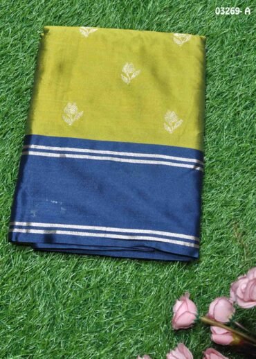 Karthiga -03269-A  TeaGreen Color Traditional Wear Cora Silk Sarees CM1380445 (RR1E)