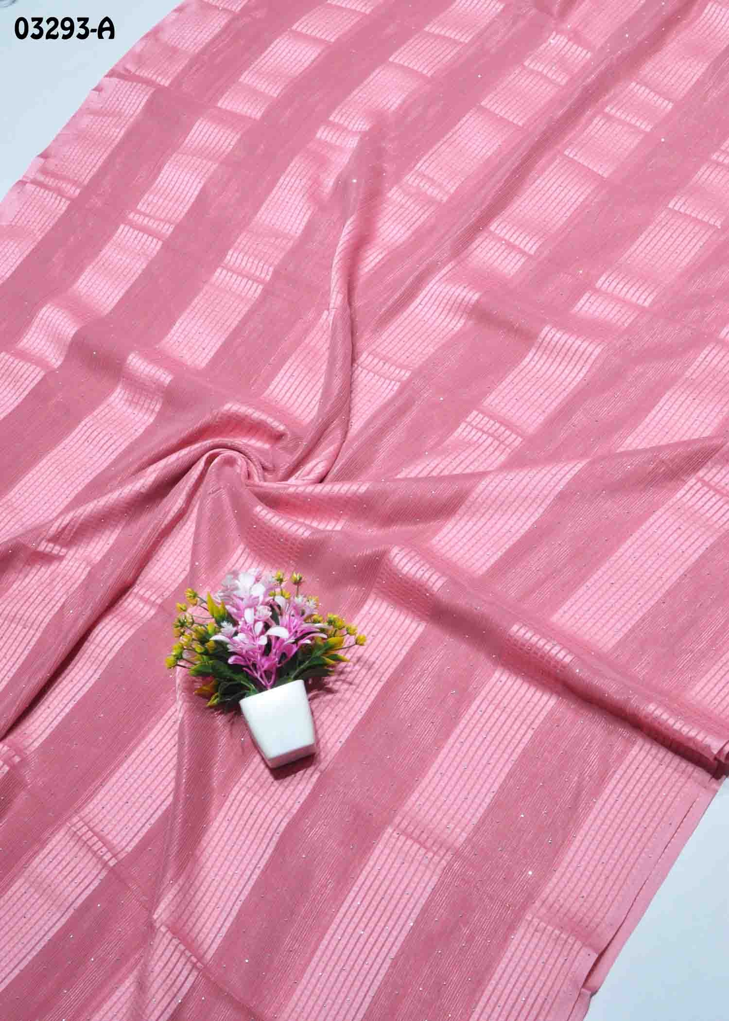 Iniya - 03293-A Pink Color Excellent Chiffon Sarees CM1381619 (LR11C)