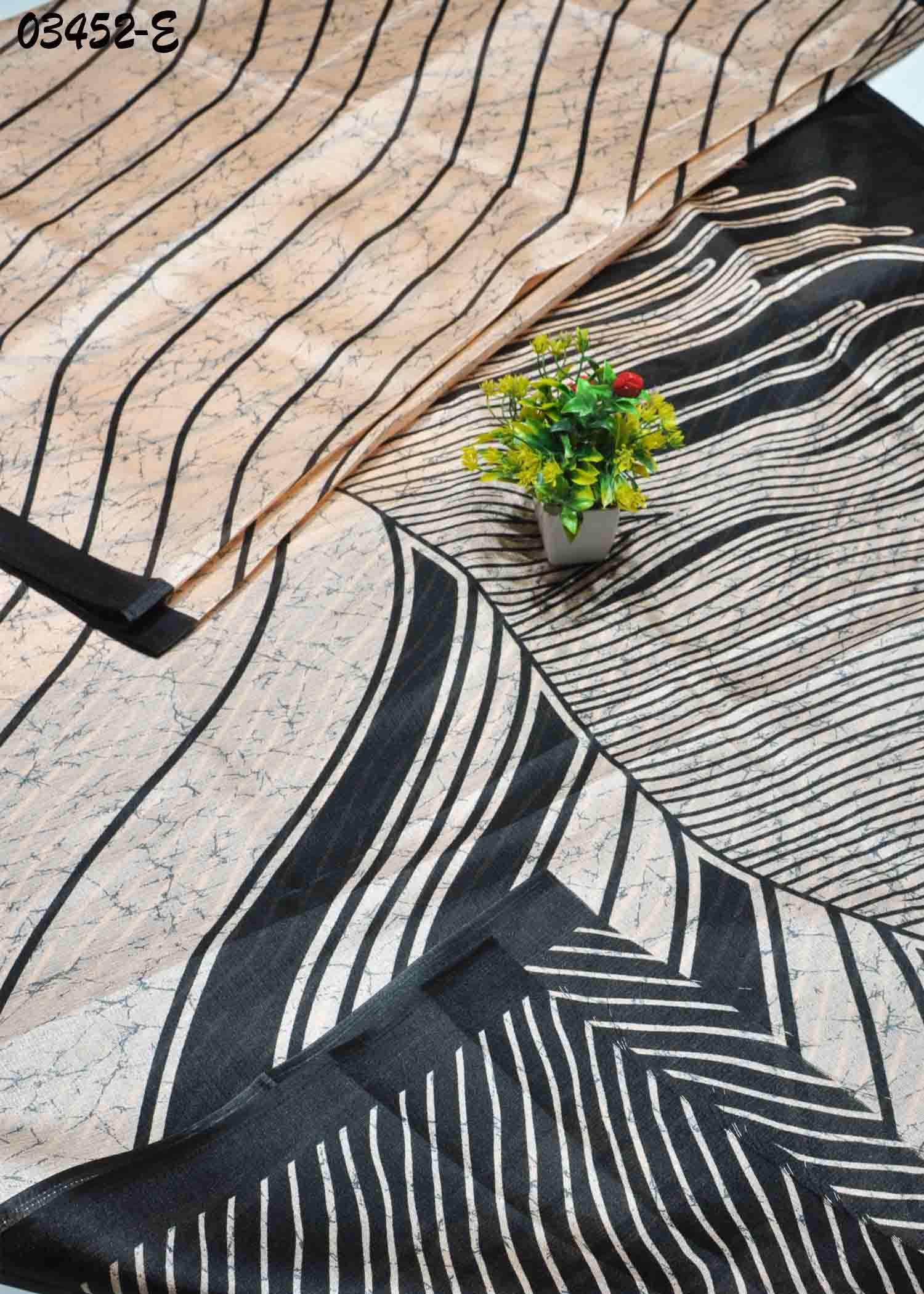 Anjana - 03452-E CoralOrange Color Excellent Khadi Cotton Sarees CM1370026 (LR6C)