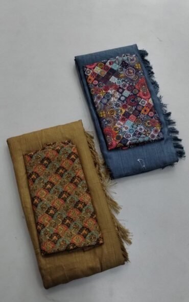 Arpita 03295-B Grey & Sandle color sana silk sarees CM1370105