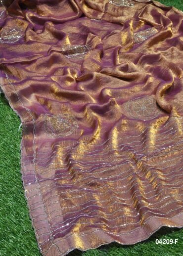 Nithyakalyani -04209-F  OnionPink Color Trendy Soft Silk Saree CM1386862