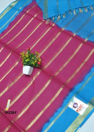 Haarika  - 04228-F  Pink  Color Summer Special Batik Cotton Saree CM1389479