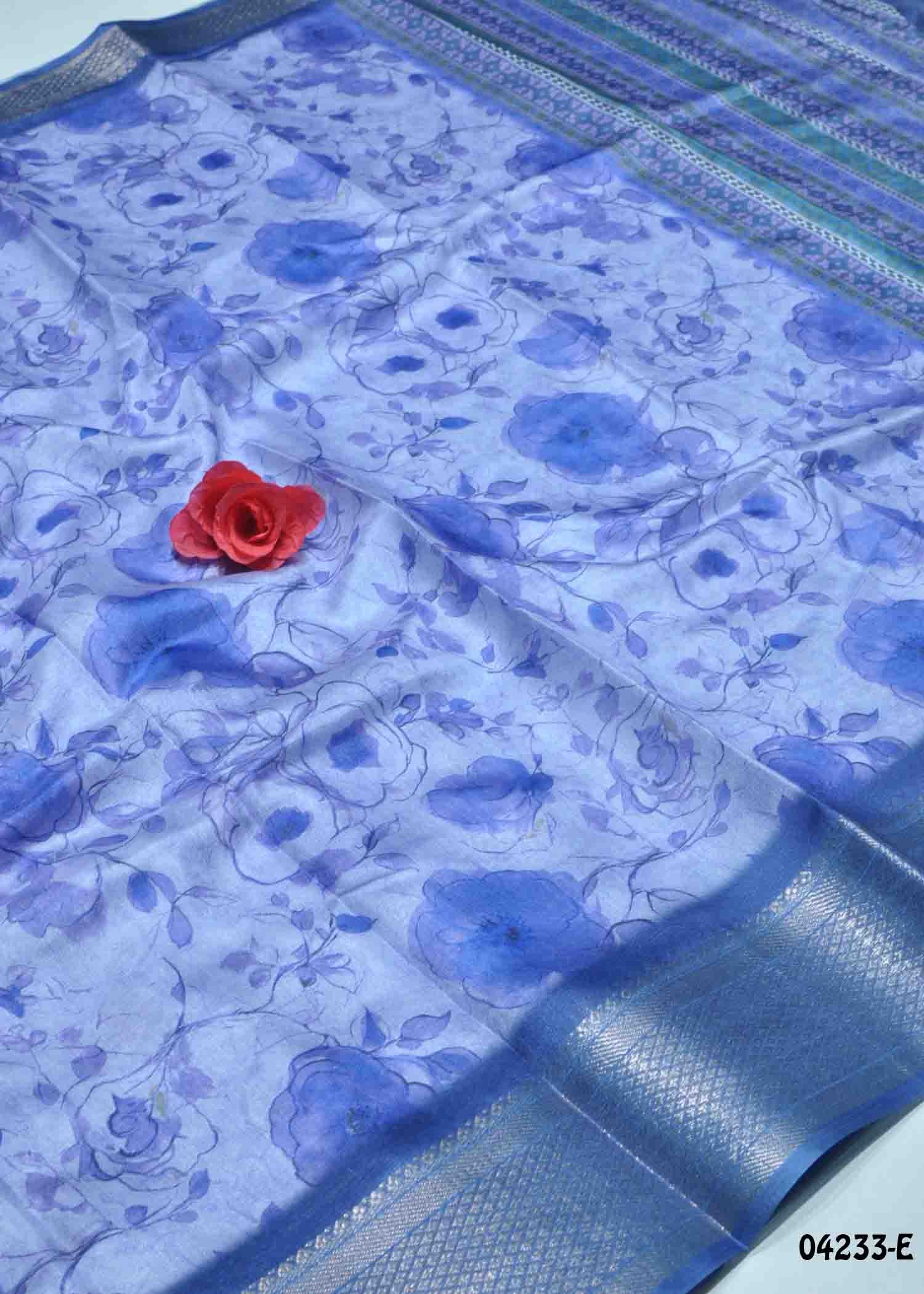 Navya - 04233-E Lavender Color Trendy Dola Silk Saree CM1387260