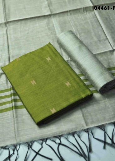 Kamini– 04461-F Green Color South Cotton Salwar Material CM1397257