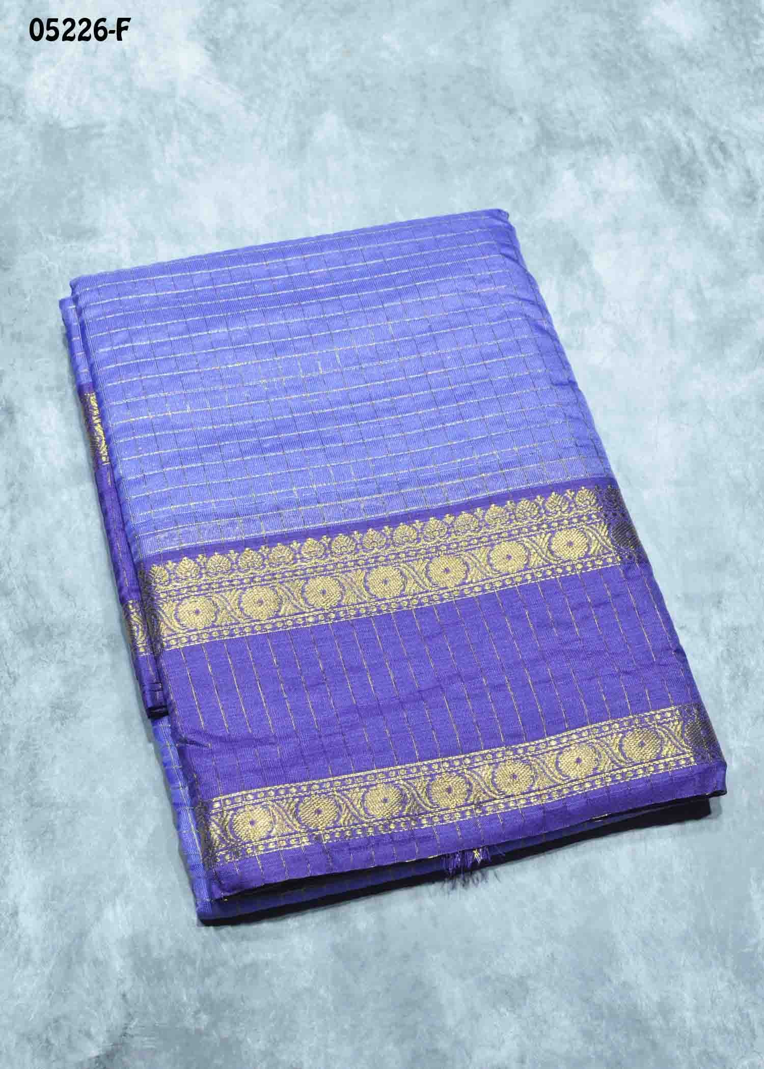 Thanushka - 05226-F Lavender Color Traditional Look Cora Silk Saree CM1410101 (RR1C)