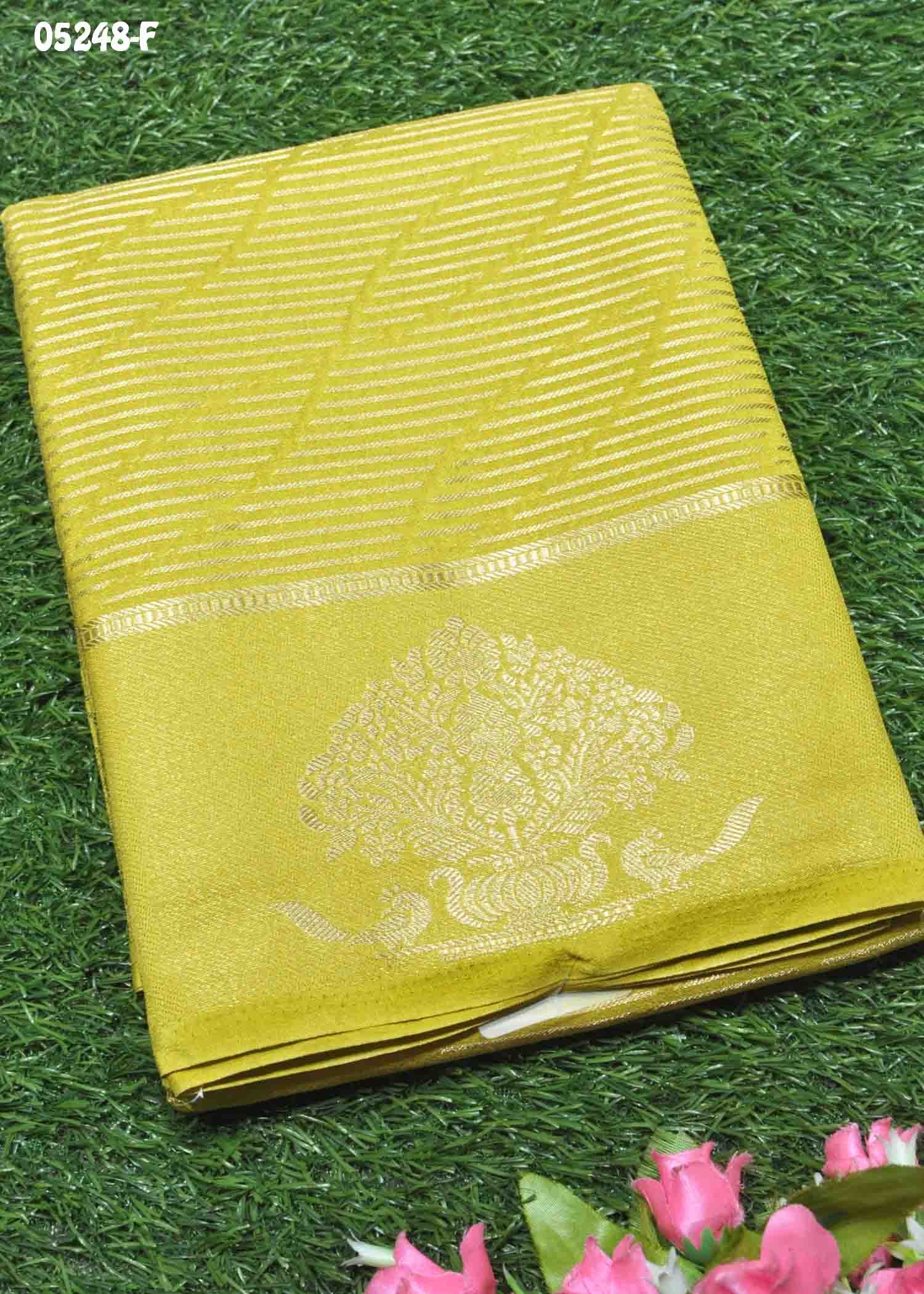 Aashika - 05248-F TeaGreen Color Traditional Raw Silk Saree CM1411815 (RR3D)