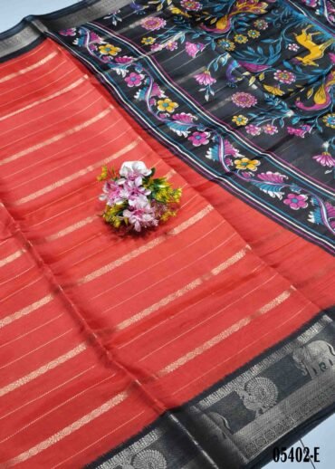 Yamini - 05402-E Red Color Trendy Dola Silk Saree CM1397094 (LR3B)