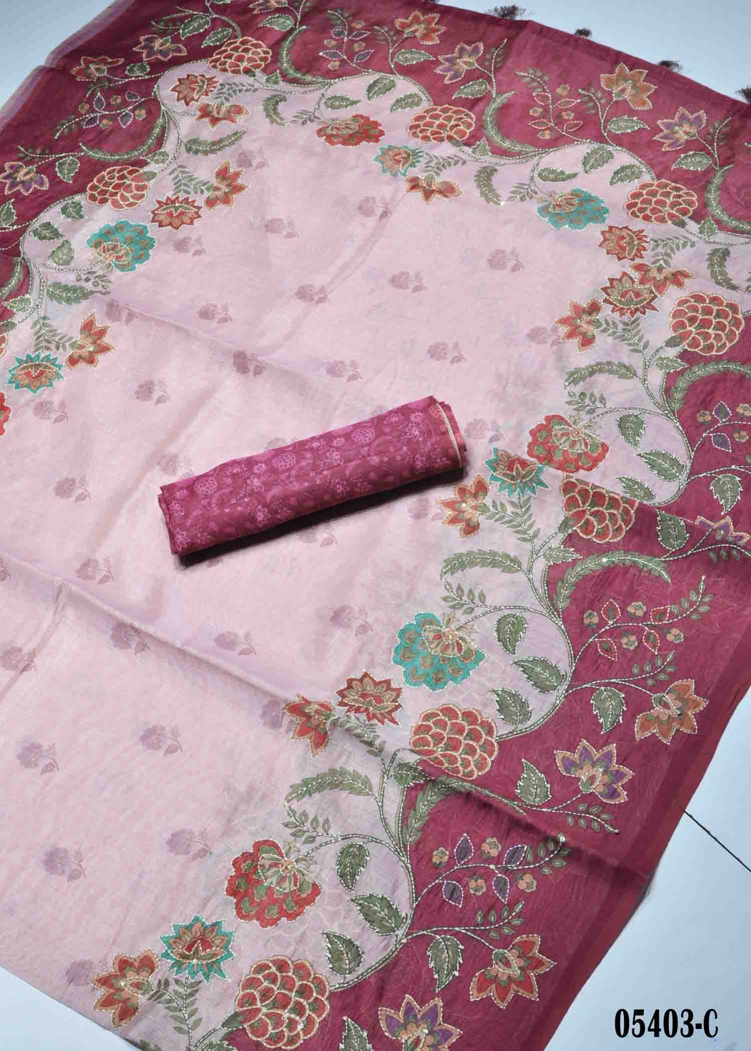 Yuvanthika - 05403-C Pink Color Fancy Cotton CM1393694 (LR3B)