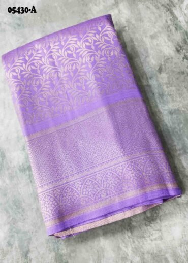 Kota- 05430-A Lavander Color Fancy Banaras Saree CM1408889