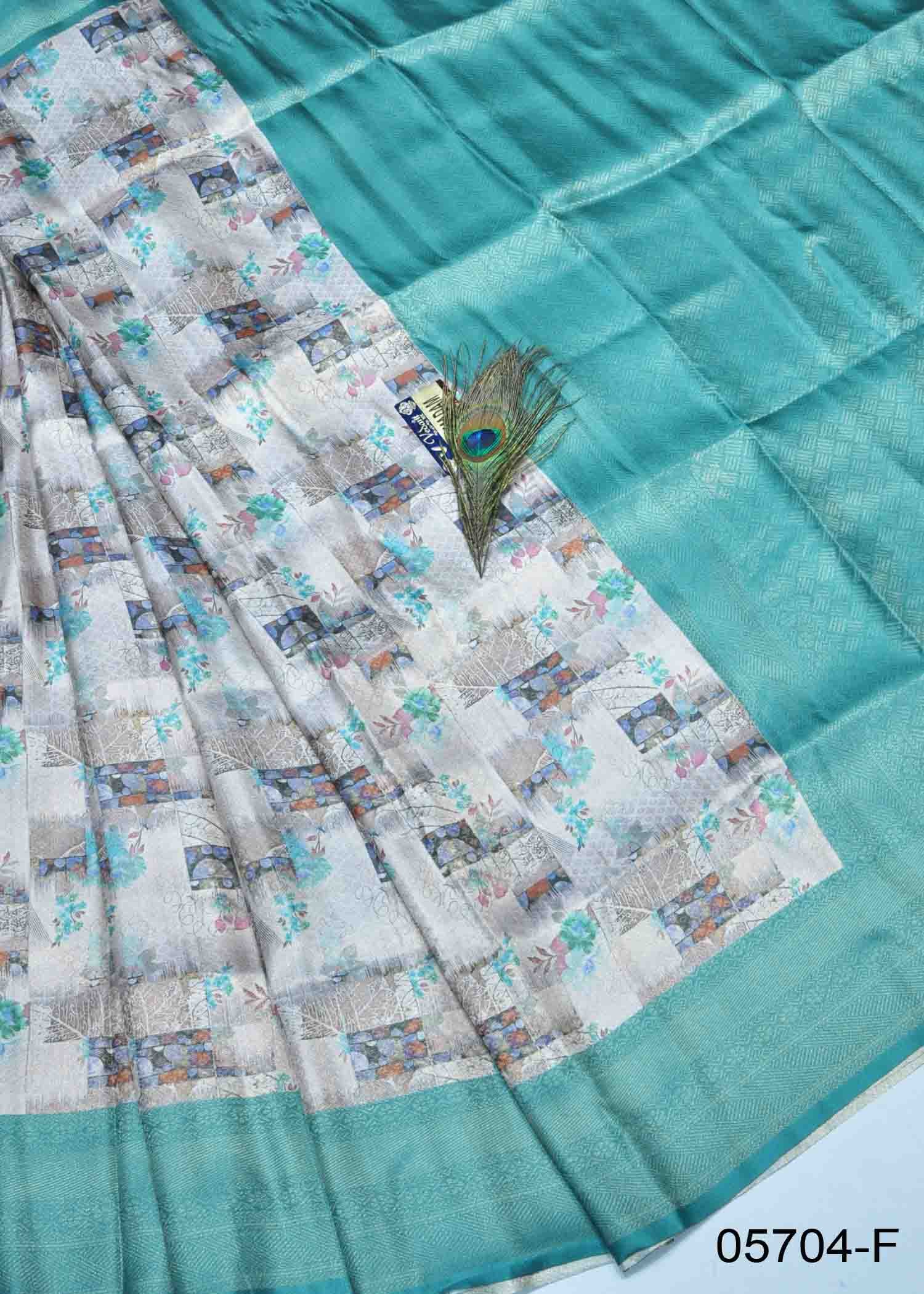 Aananya - 05704-F PineGreen Color Traditional Soft Silk Saree CM1386817