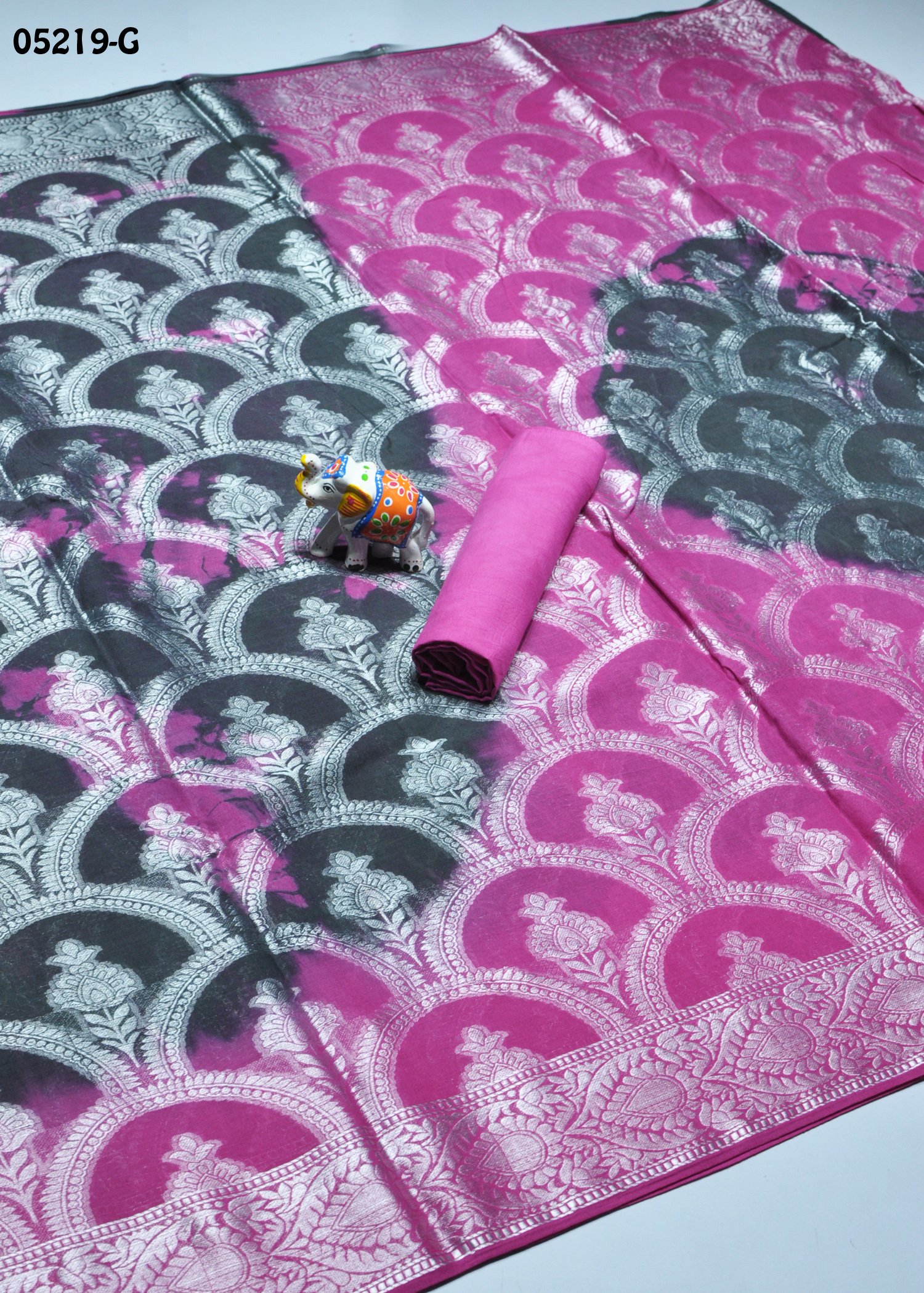 Sowmiya - 05219-G Color Summer Special Pure Cotton Saree CM1388737 (LR3C)