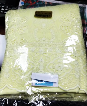 latha 05870-A TAN YELLOW COLOUR SYN SALWAR CLOTH CM1398816