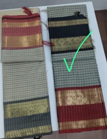 GAnga 05840-A Grey color ganga jamuna sarees CM1389616