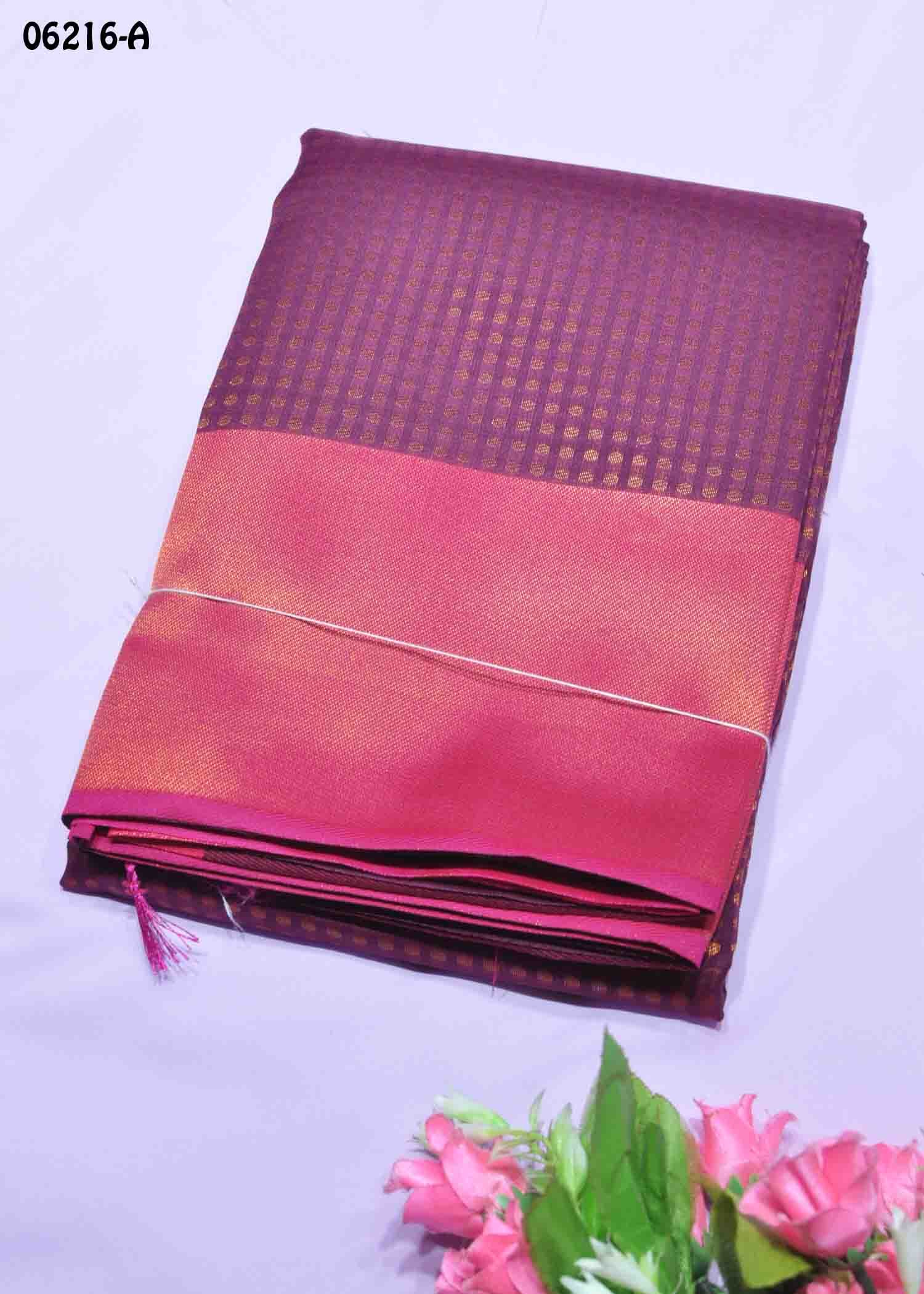 Annapurna - 06216-A Purple Color Excellent Banarasi Saree CM1413240 (LR2D)