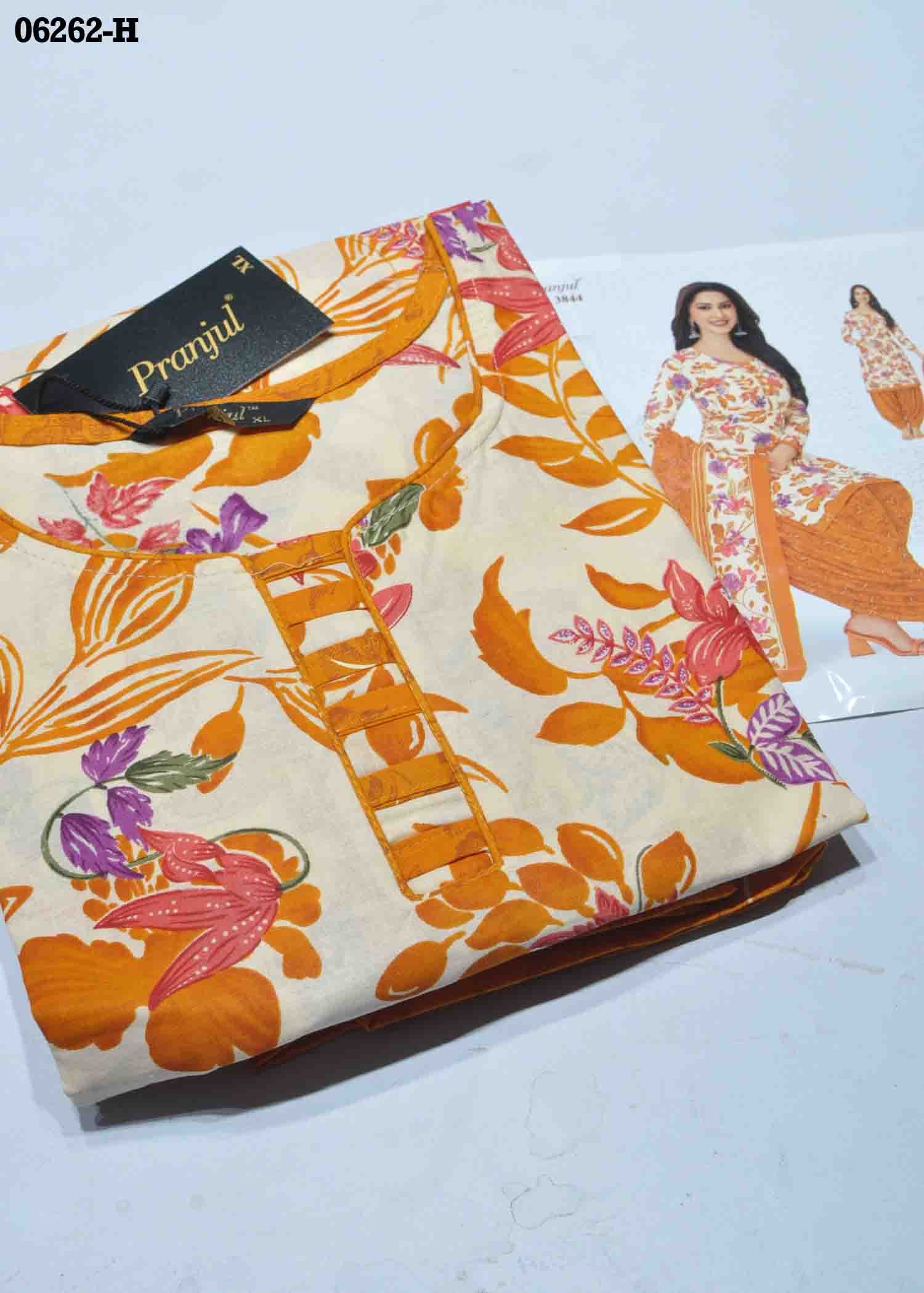 Pranjul Salwar Vol-38 06262-H (XL ) Tan Color Readymade Cotton Salwar CM1417001 (RR6E)