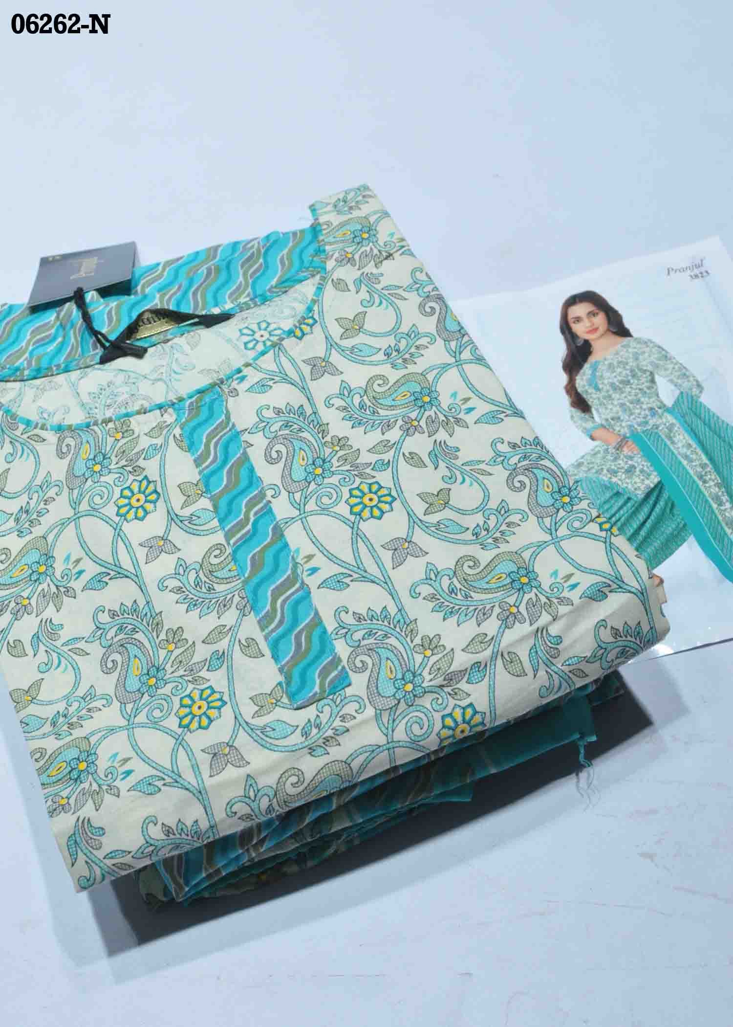 Pranjul Salwar Vol-38 06262-N (XL ) LightTan Color Readymade Cotton Salwar CM1417001 (RR6E)