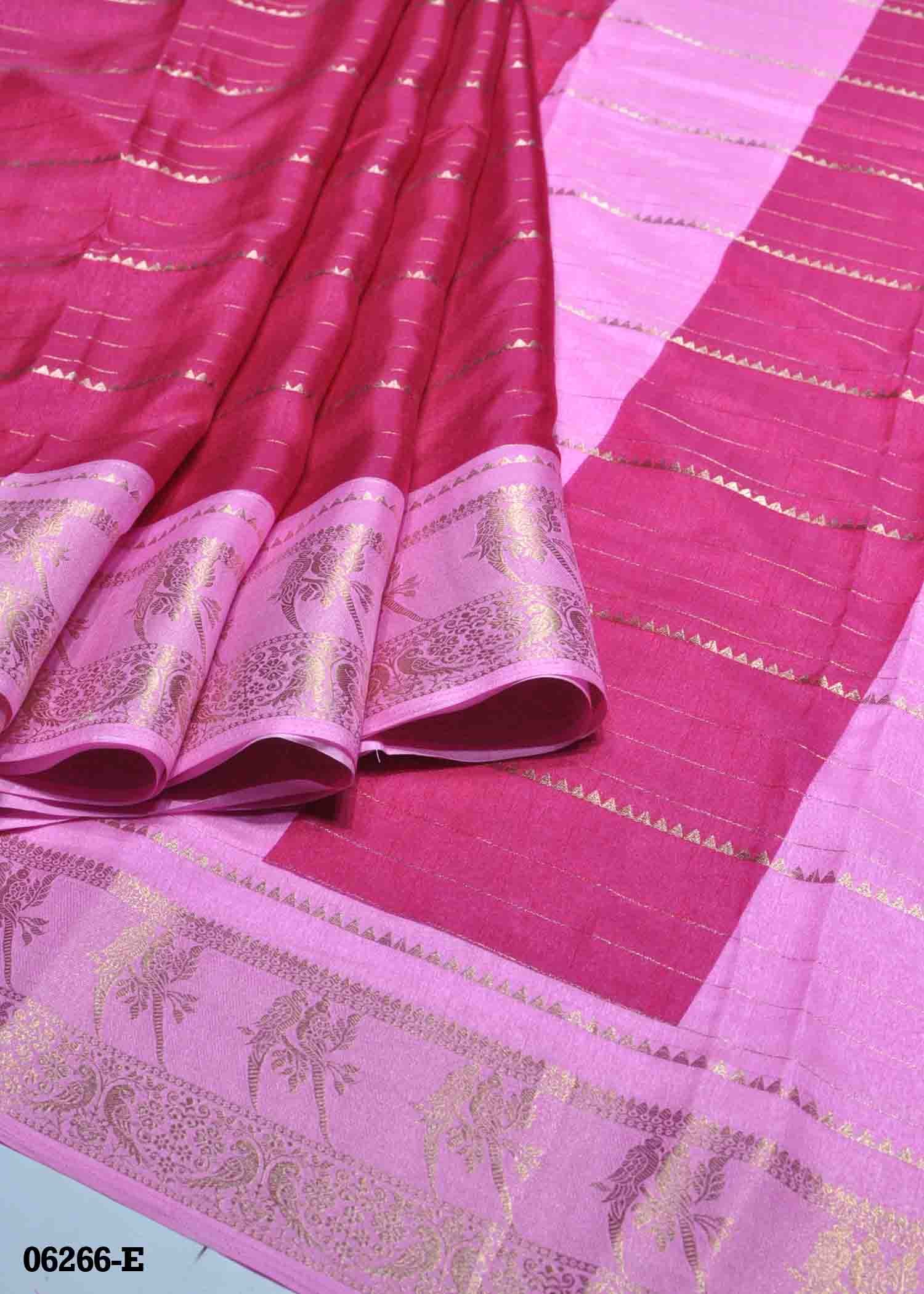 Thendral - 06266-E DarkPink Color Excellent Dola Silk Saree CM1405275 (RR1C)