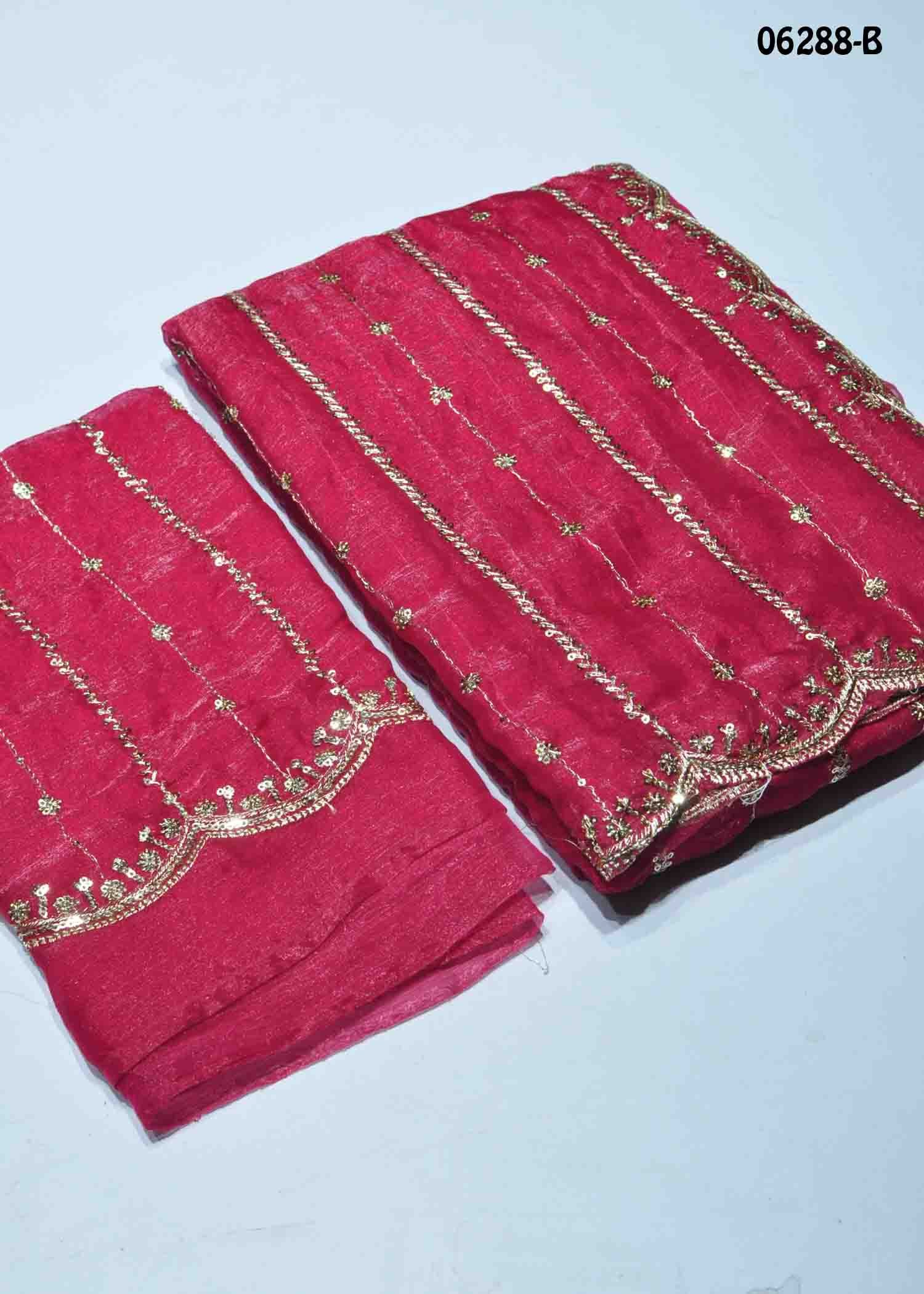 Thulasi - 06288-B Pink Color Trendy Space Silk Saree CM1392136 (RR4C)