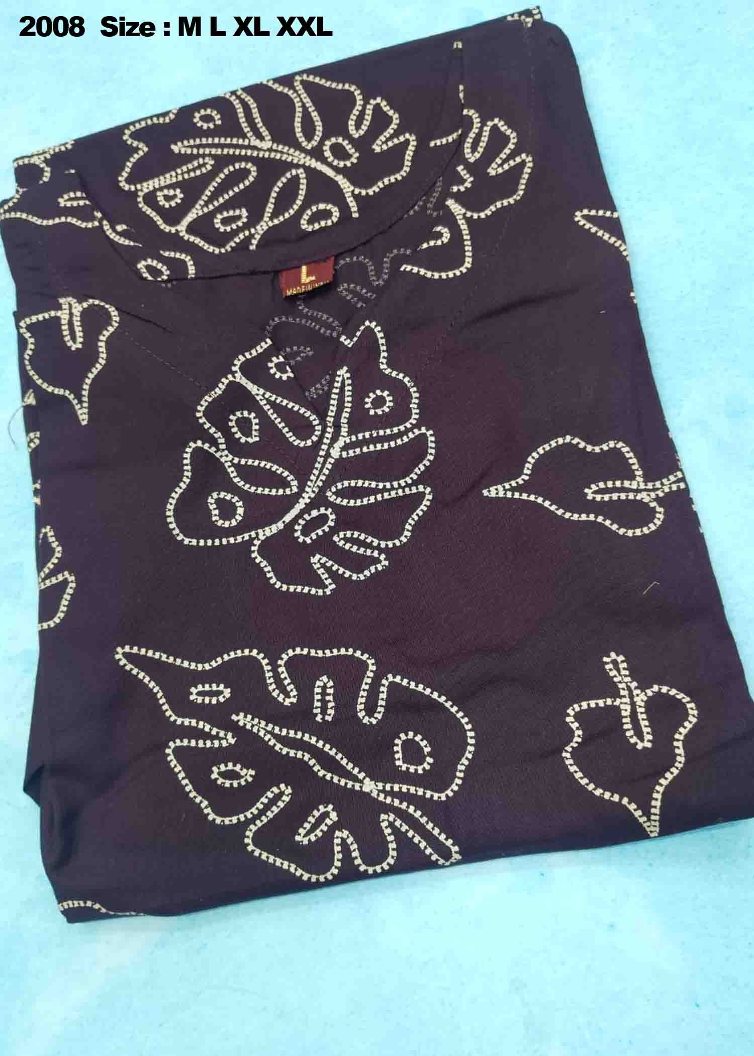 Priyamani - 2008 DarkPurple Rayon Readymade Short Kurti CM1420701 (RR6B)