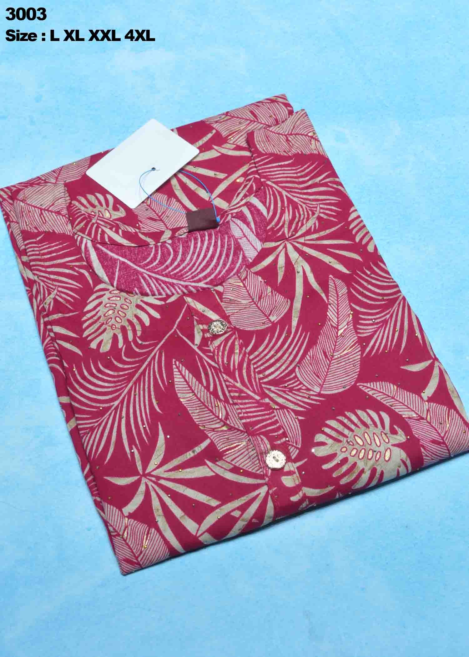 Damayanthi - 3003 Pink Color Rayon Readymade Kurti CM1411898 (RR6B)