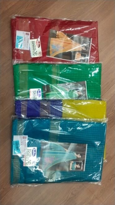 Maharani- 06455-A Multi Colors Fancy Cotton Saree CM1398170