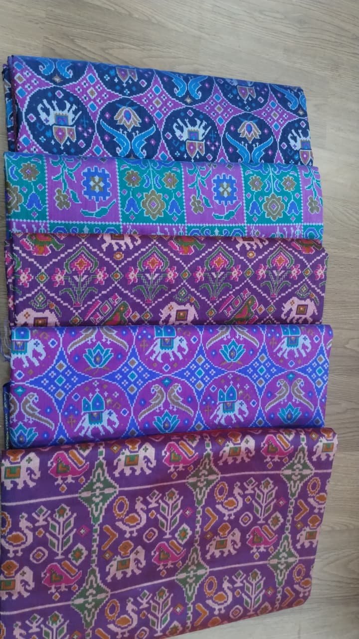 Aliya - 06278-A Purple Color Traditional Pochampally Silk Saree CM1424813 (RR3D)