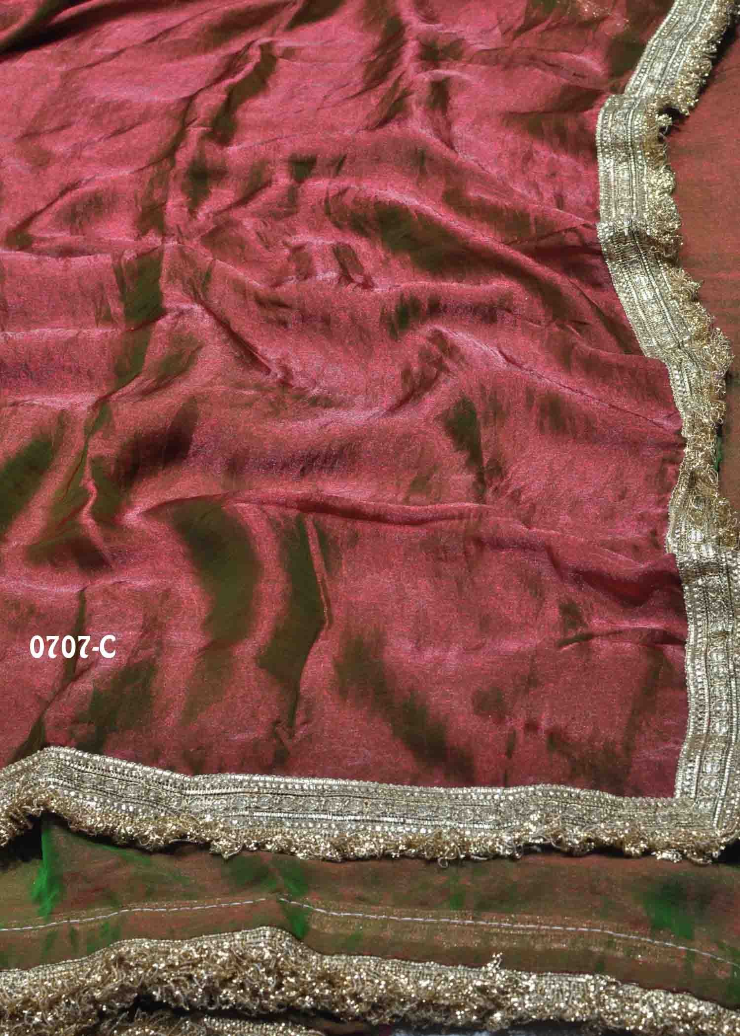 Rithvika - 0707-C DarkRed Color Excellent Space Silk Saree CM1423924