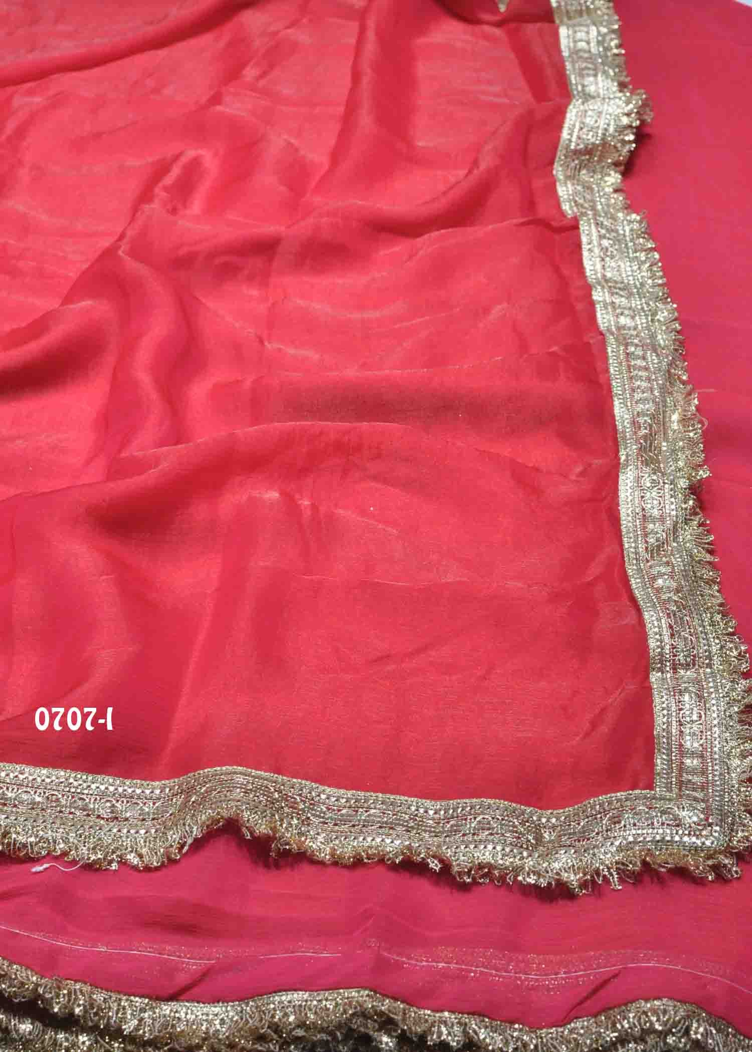 Rithvika - 0707-I Red Color Excellent Space Silk Saree CM1423924