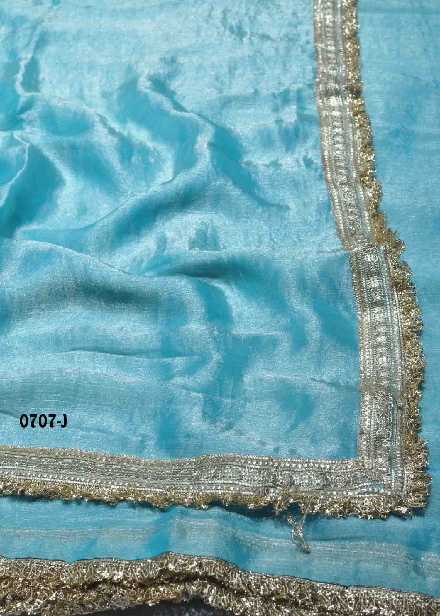 Rithvika - 0707-J CelesteBlue Color Excellent Space Silk Saree CM1423924