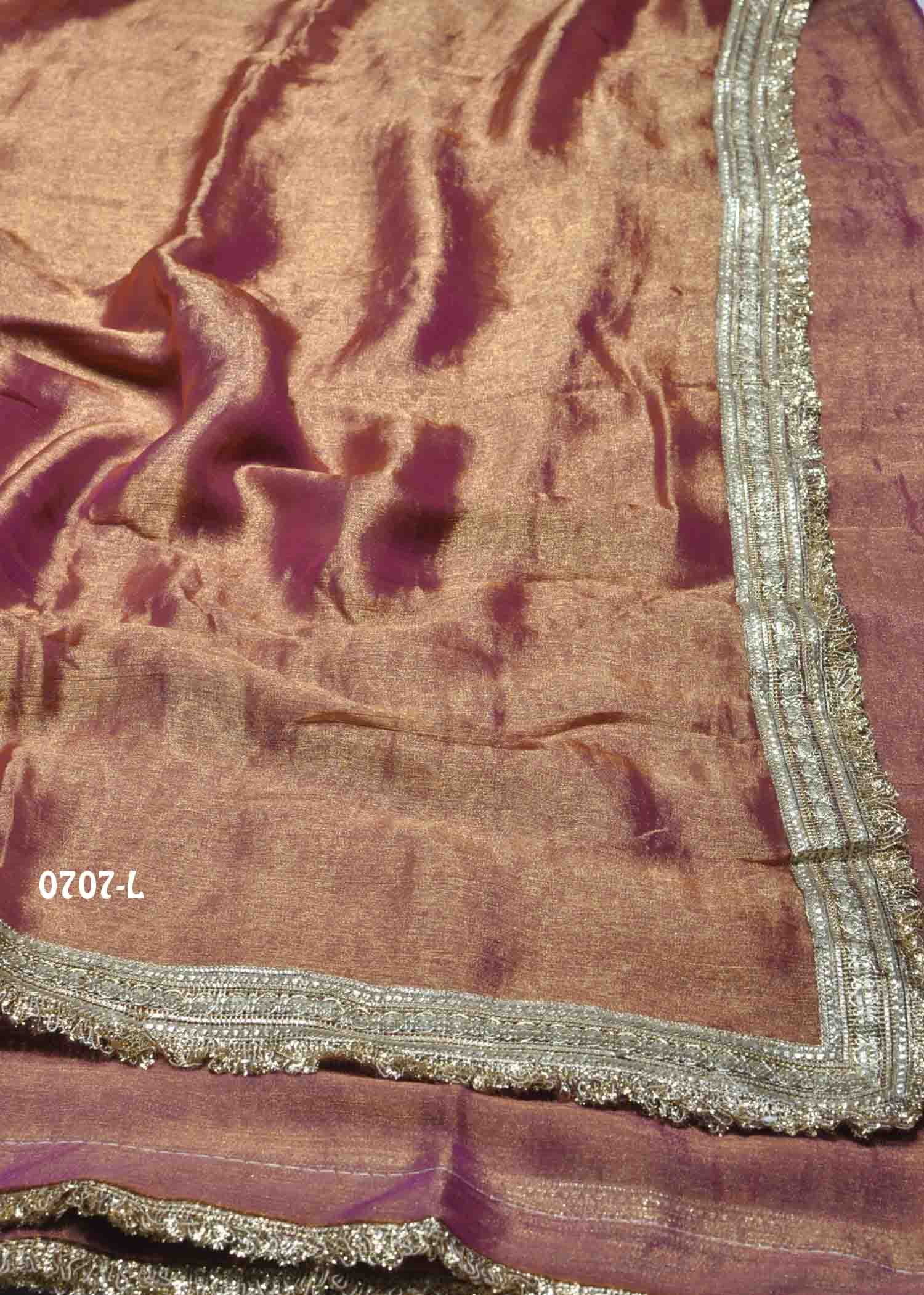 Rithvika - 0707-L DuskyPink Color Excellent Space Silk Saree CM1423924