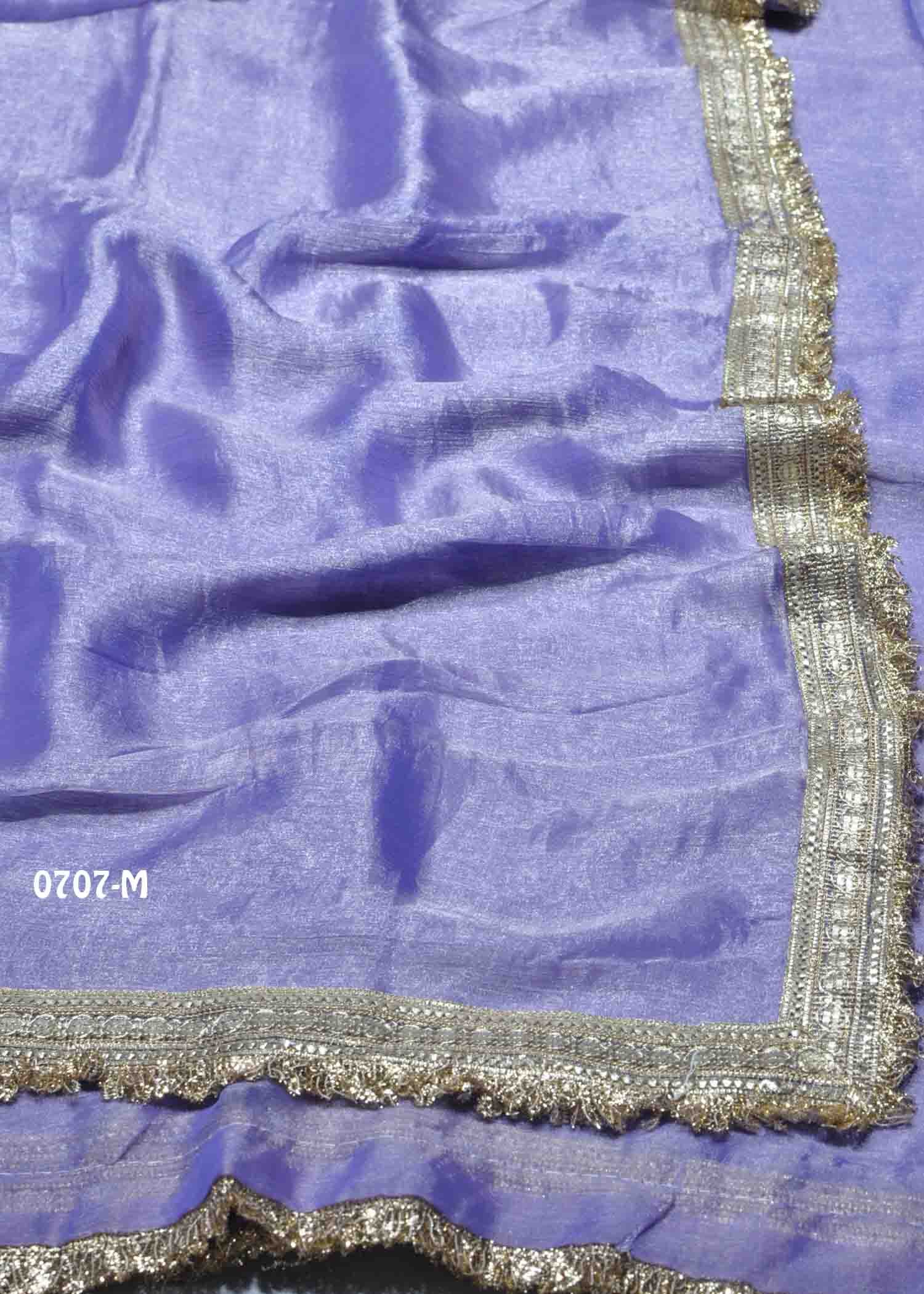 Rithvika - 0707-M Lavender Color Excellent Space Silk Saree CM1423924
