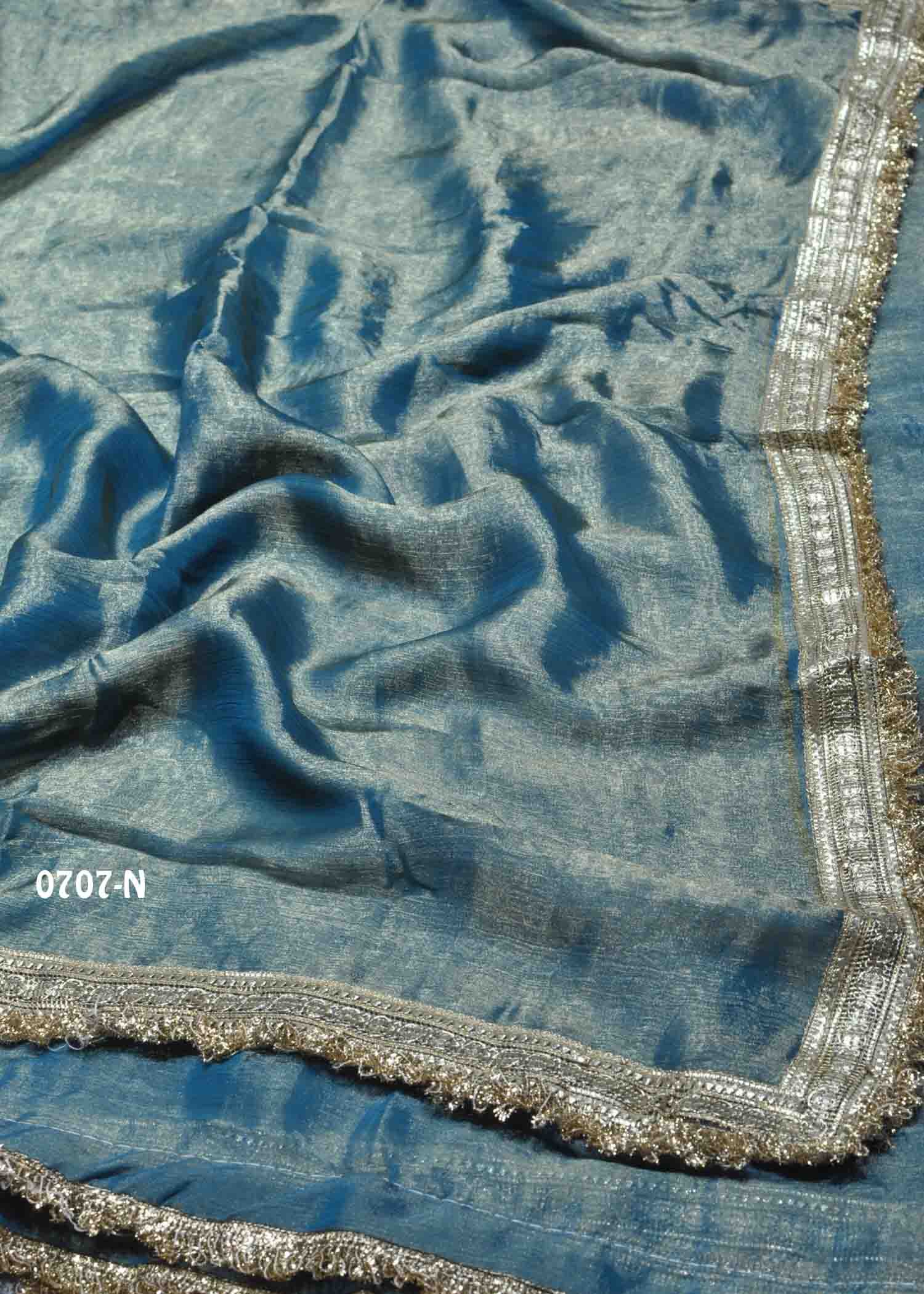 Rithvika - 0707-N Grey Color Excellent Space Silk Saree CM1423924