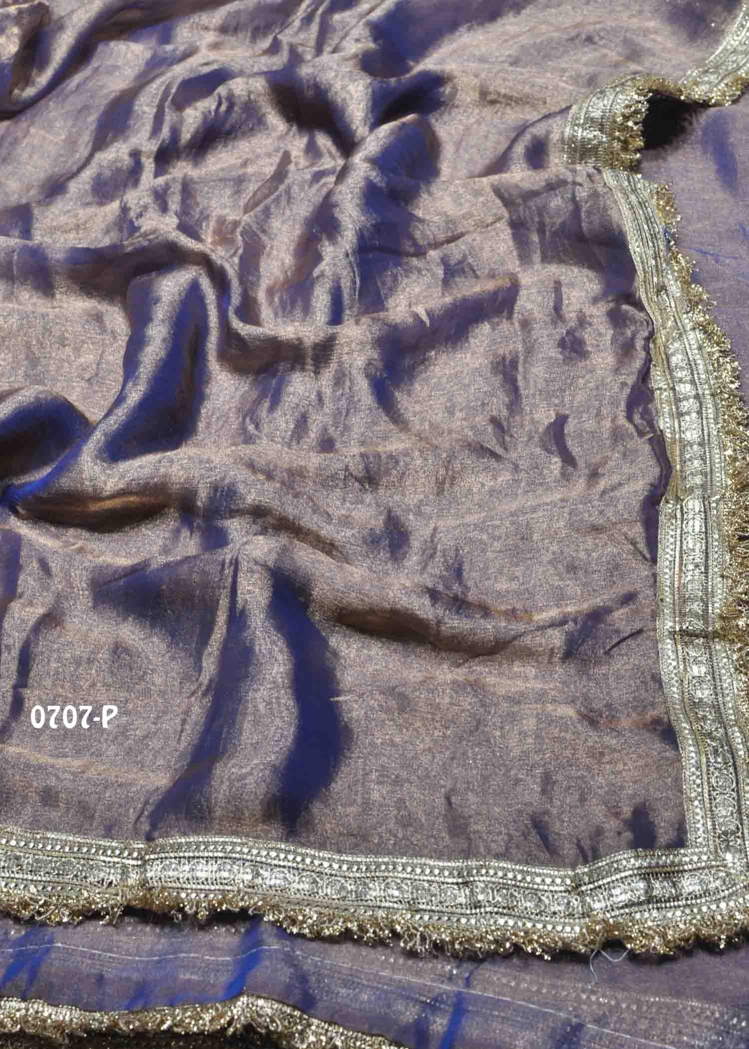 Rithvika - 0707-P HeatherPurple Color Excellent Space Silk Saree CM1423924