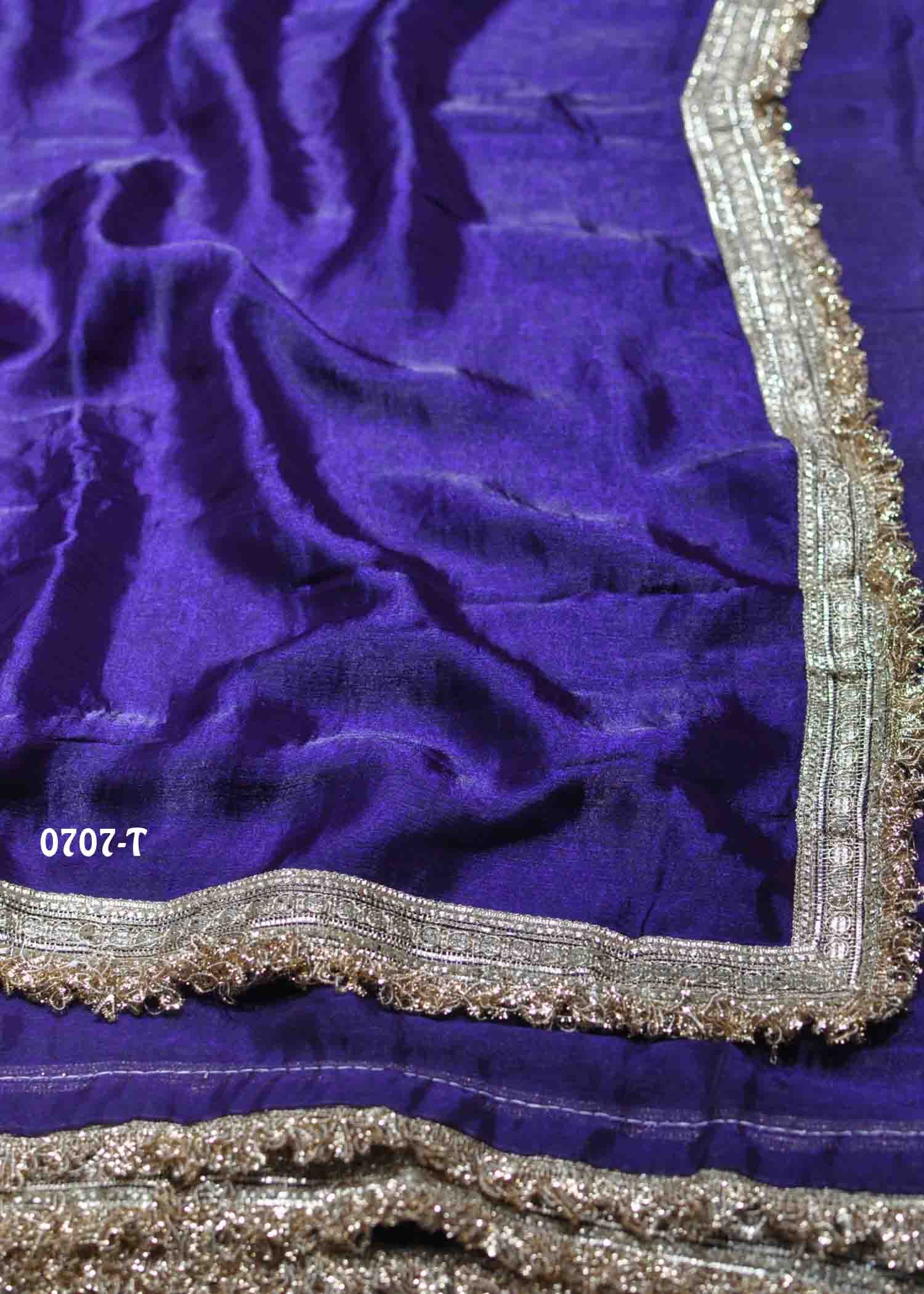 Rithvika - 0707-T Violet Color Excellent Space Silk Saree CM1423924