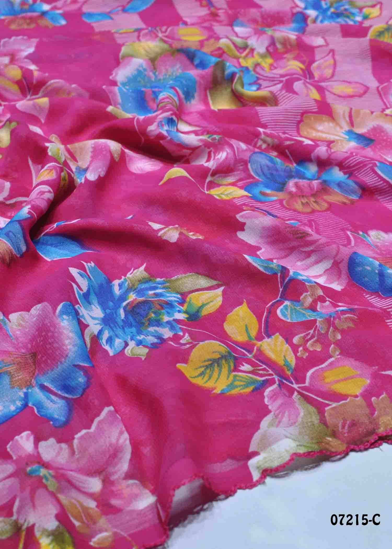 Suhasini - 07215-C Pink Color Excellent Georgette Saree CM1426716 (LR2D)