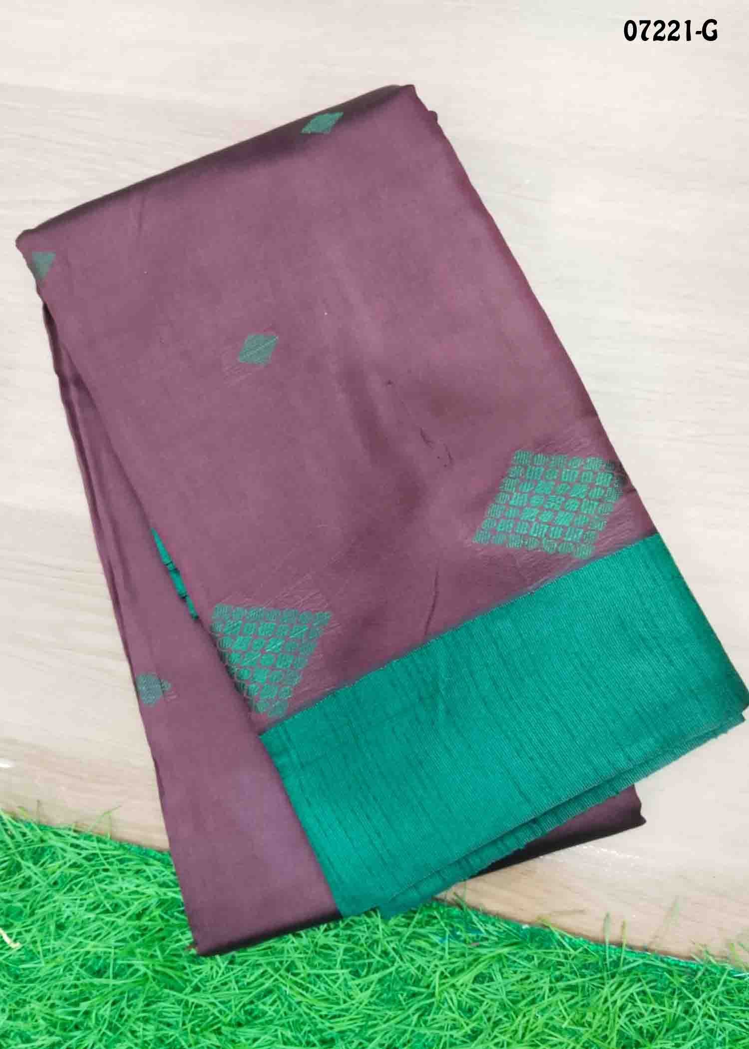 Charumathy - 07221-G MulberyPurple Color Excellent Lichi Silk Saree CM1432008 (LR2E)