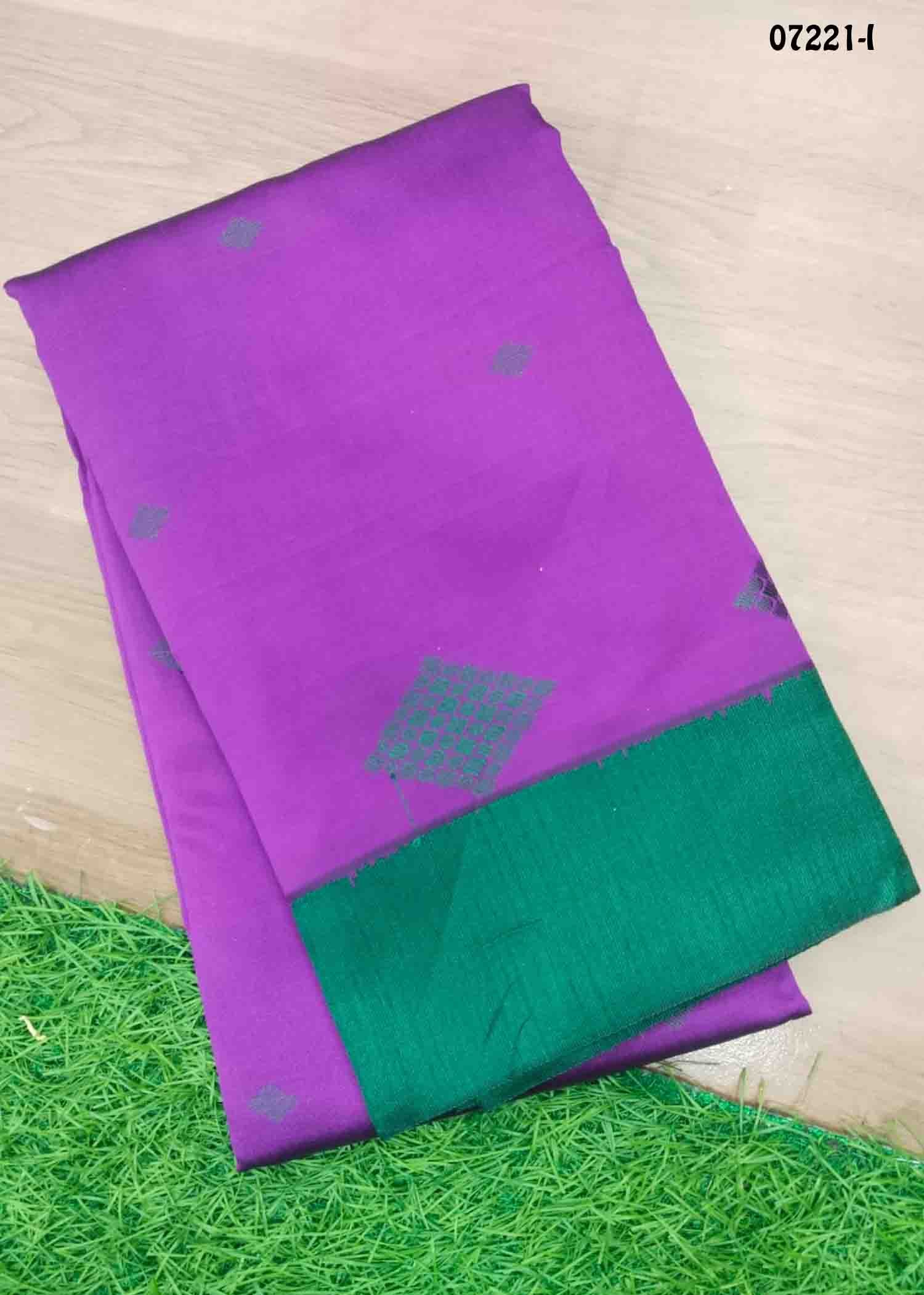 Charumathy - 07221-I MardigasPurple Color Excellent Lichi Silk Saree CM1432008 (LR2E)
