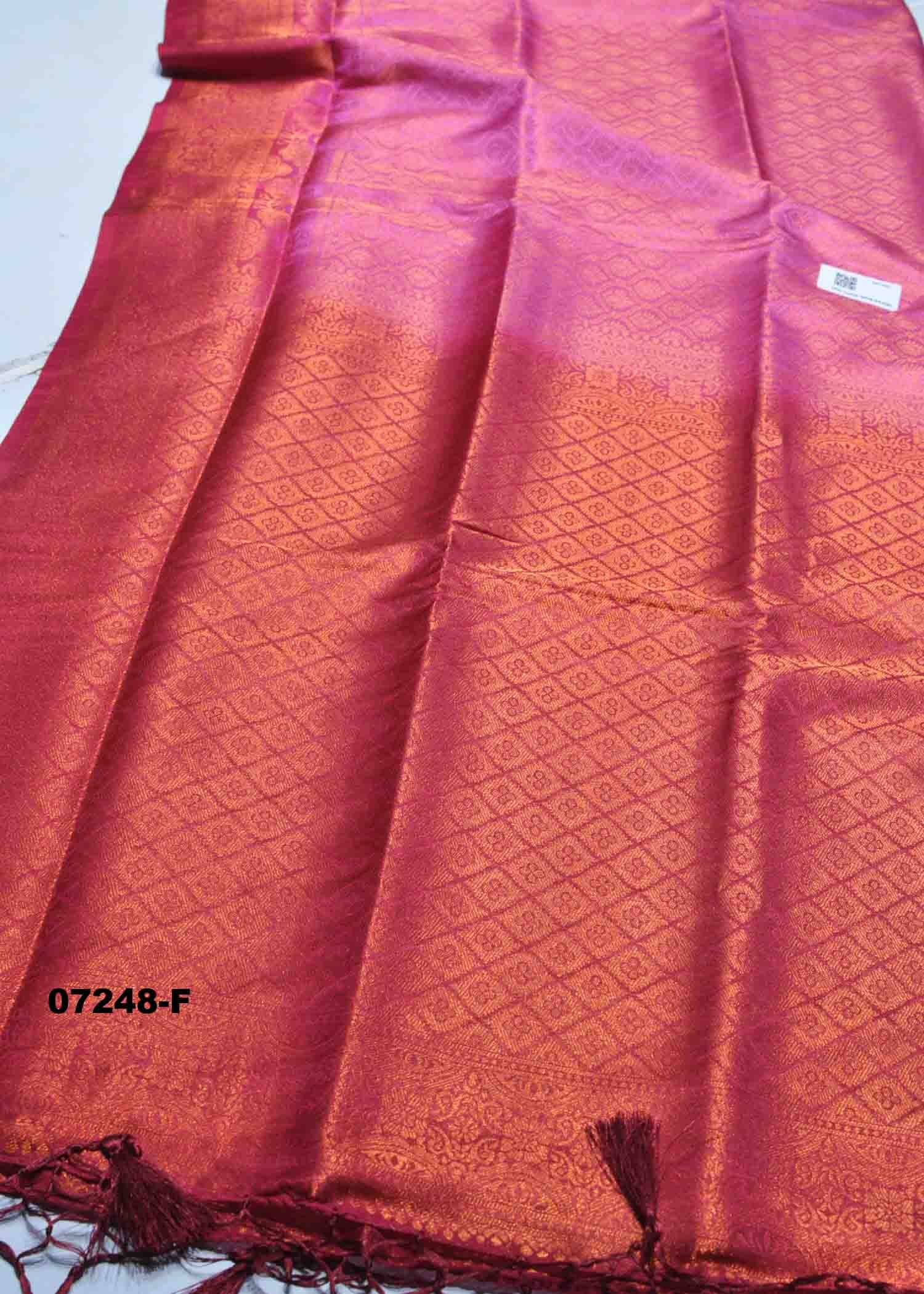 Ashmitha - 07248-F TaffyPink Color Traditional Wear Soft Silk Saree CM1441928 (RR1D)
