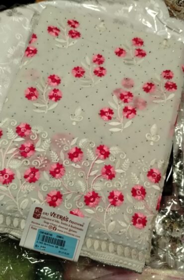 Sindhu-0404-B white Color Georgette Saree CM1430146