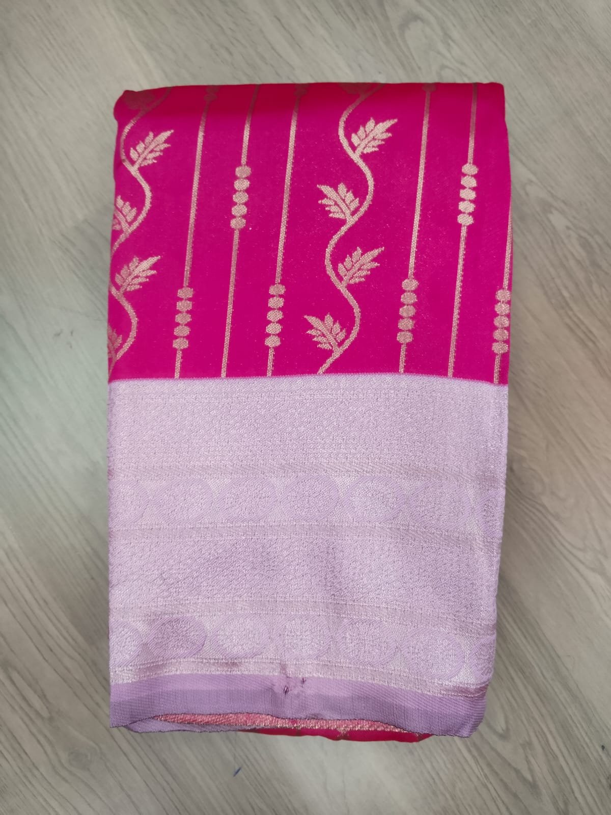 Kruba - 07500-A Pink Color Fancy Banaras saree CM1434492