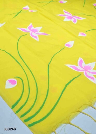 Amirtha - 08209-B  LemonYellow Color Excellent Handloom Cotton Saree CM1440168 (LR1B)