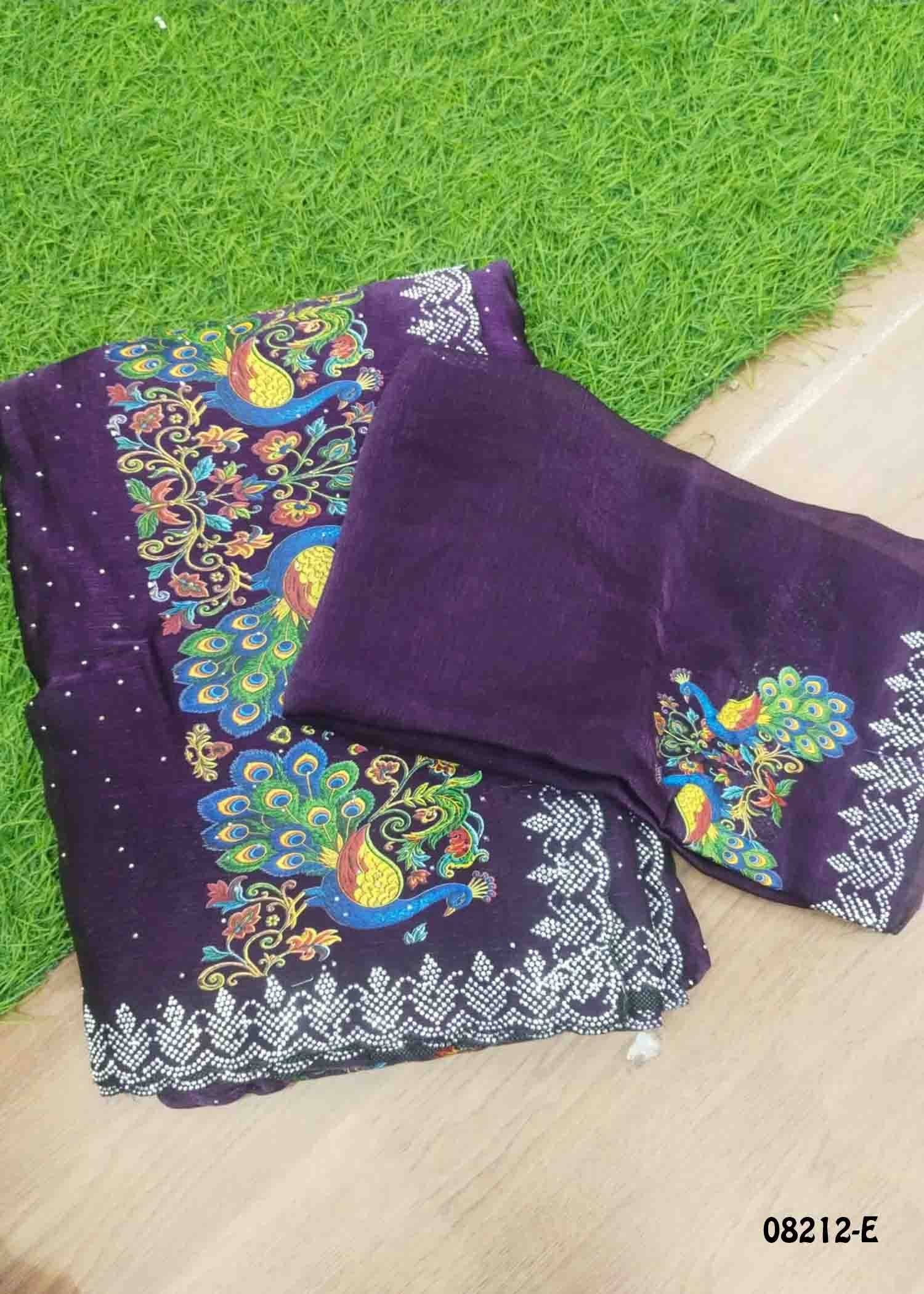 Mayuri - 08212-E Purple Color Excellent Space Silk Saree CM1438215 (LR1B)