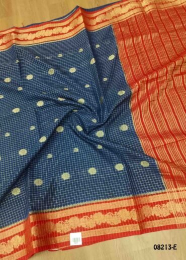 Subathra - 08213-E  NavyBlue Color Traditional Chanderi Silk Saree CM1443671 (LR1B)