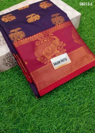 Sangavi - 08216-E  DarkPurple Color Traditional Lichi Silk Saree CM1447916 (LR2C)