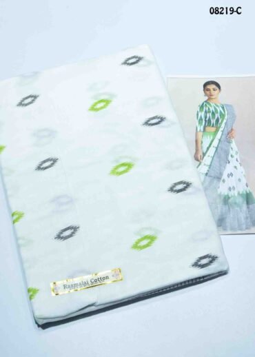 Aarthy - 08219-C  Halfwhite Color Excellent Mul Mul Cotton Saree CM1430554 (LR2B)