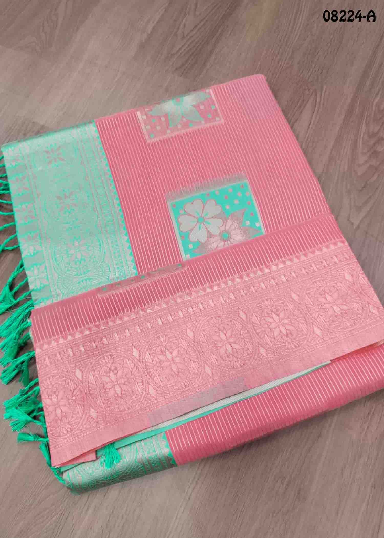 Shivanya - 08224-A DullRed Color Excellent Fancy Banaras Saree CM1440923 (LR3C)