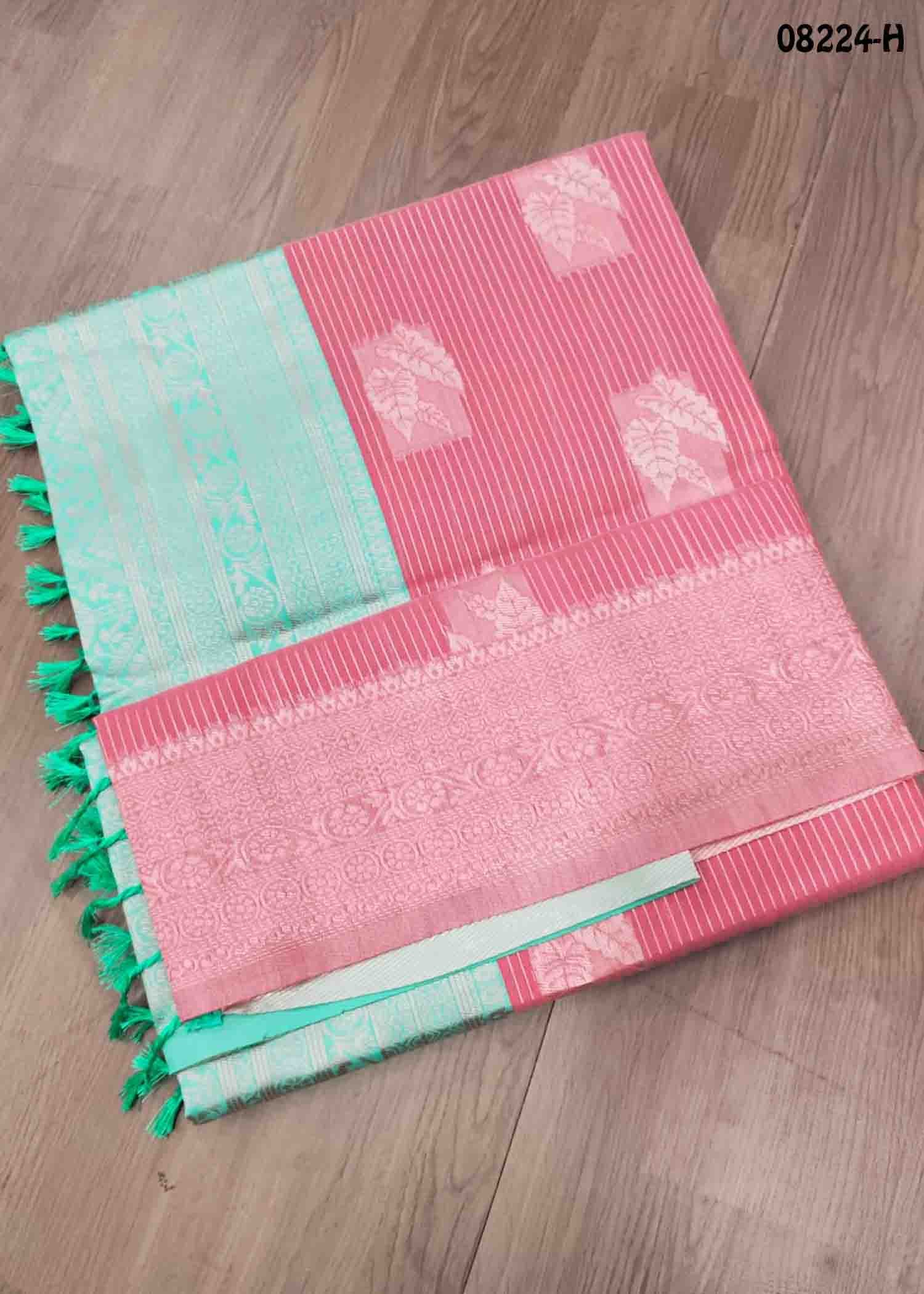 Shivanya - 08224-H Pink Color Excellent Fancy Banaras Saree CM1440923 (LR3C)
